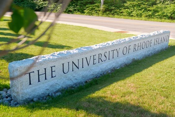 Univ Rhode Island Sign